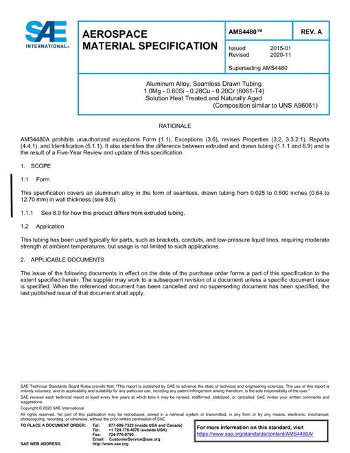 SAE AMS4480A pdf