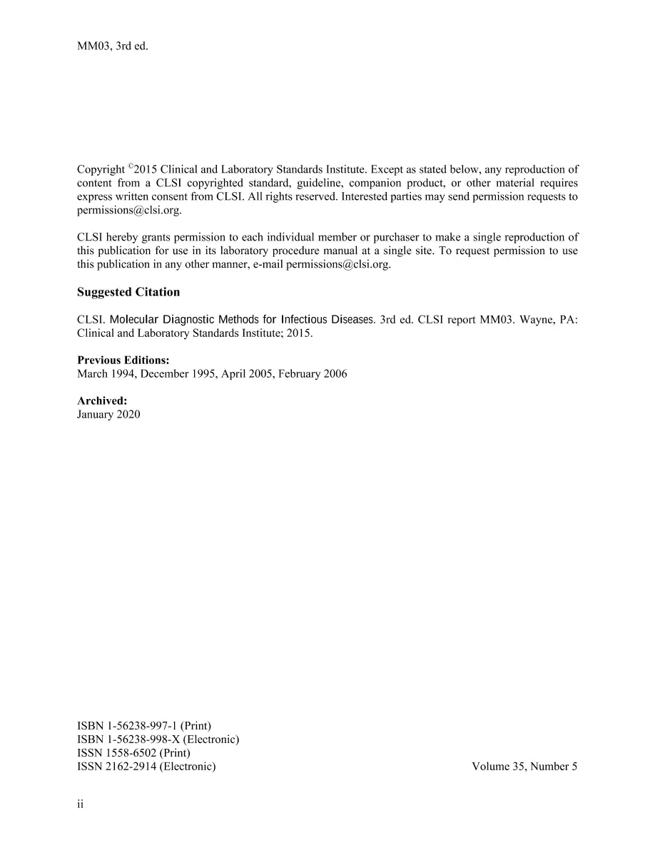 CLSI MM03-Ed3 CLSI MM03-Ed3 pdf