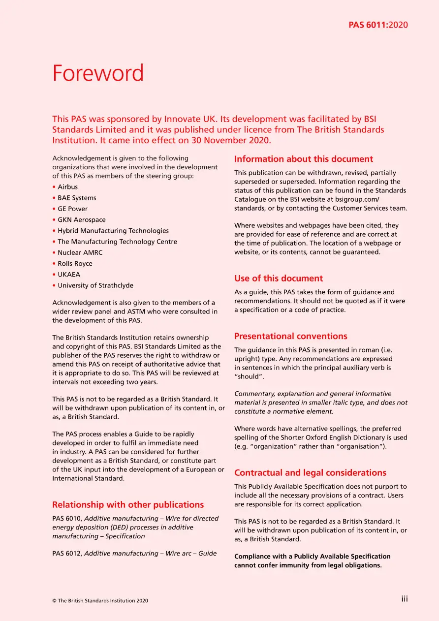 BS PAS 6011:2020 BS PAS 6011:2020 pdf