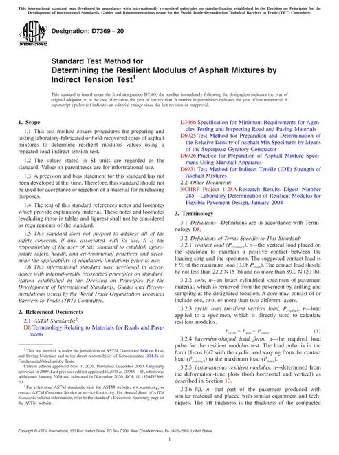 ASTM D7369-20 ASTM D7369-20 pdf