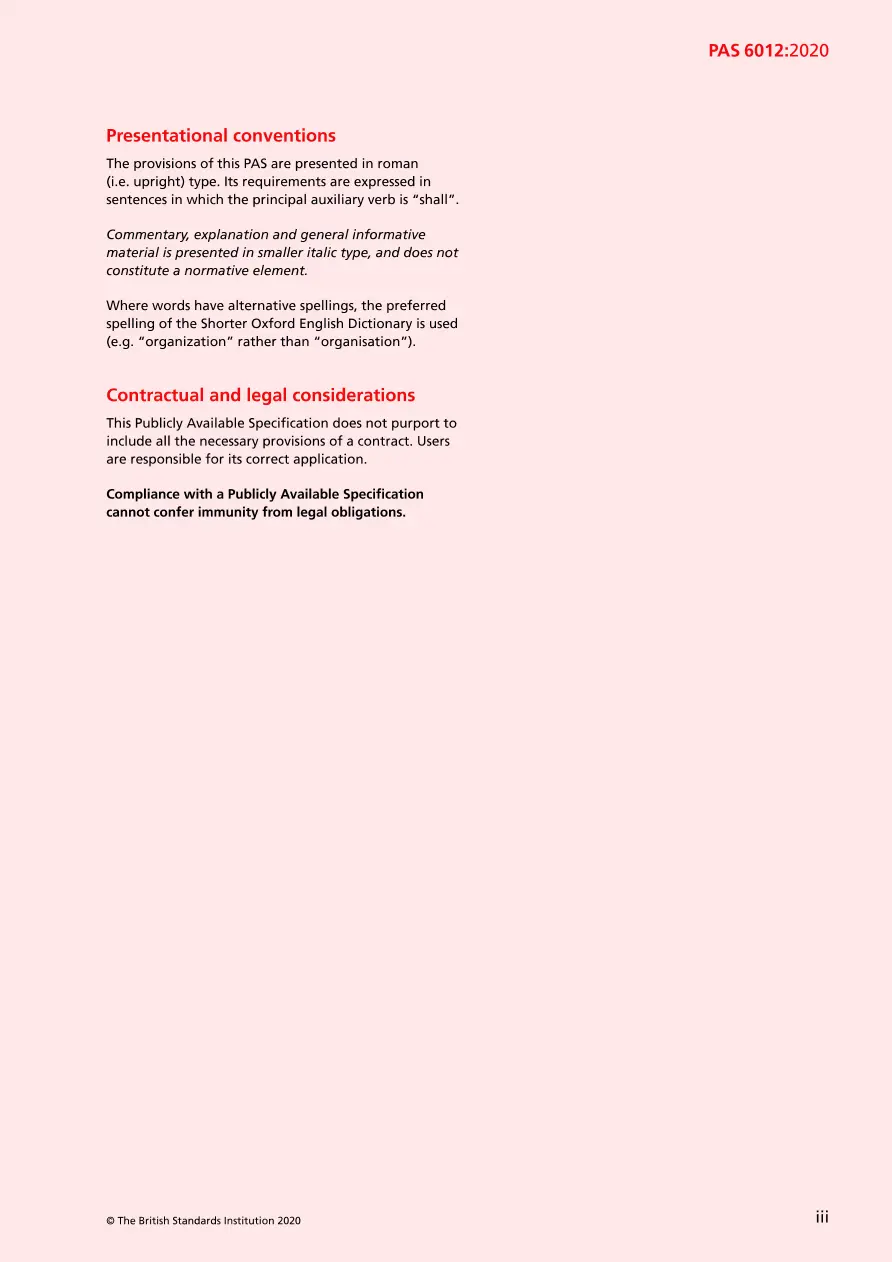 BS PAS 6012:2020 BS PAS 6012:2020 pdf