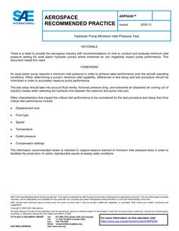 SAE ARP6249 SAE ARP6249 pdf