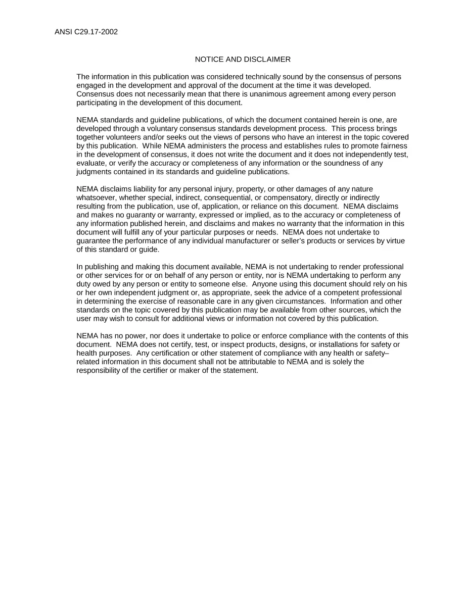 ANSI C29.17-2002 pdf