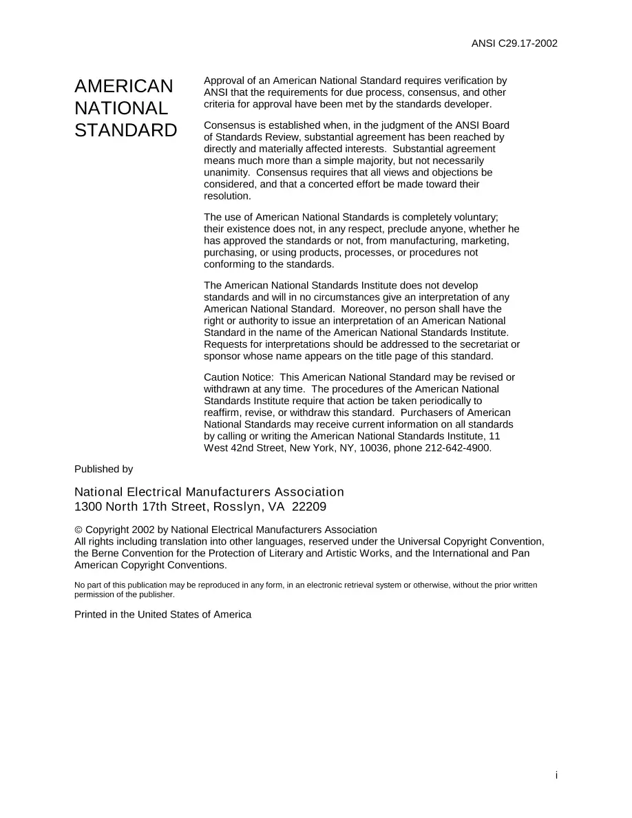 ANSI C29.17-2002 pdf