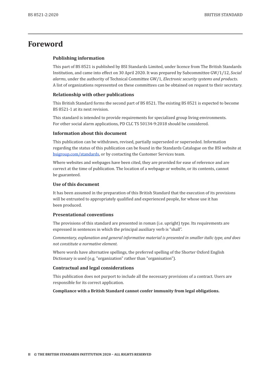 BS 8521-2:2020 BS 8521-2:2020 pdf
