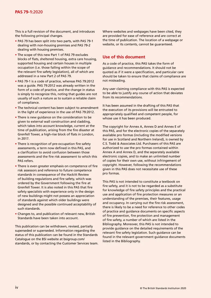 BS PAS 79-1:2020 BS PAS 79-1:2020 pdf