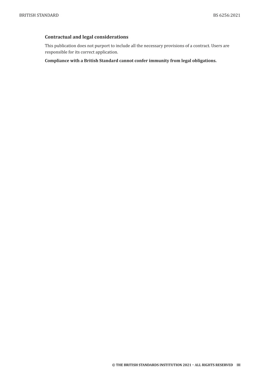 BS 6256:2021 BS 6256:2021 pdf