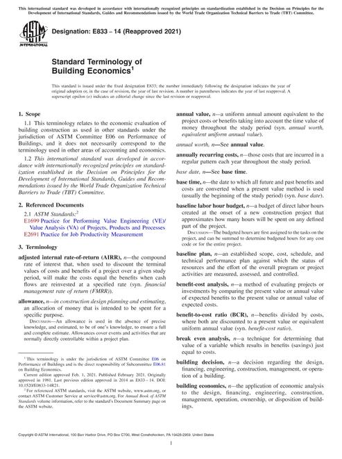 ASTM E833-14(2021) ASTM E833-14(2021) pdf