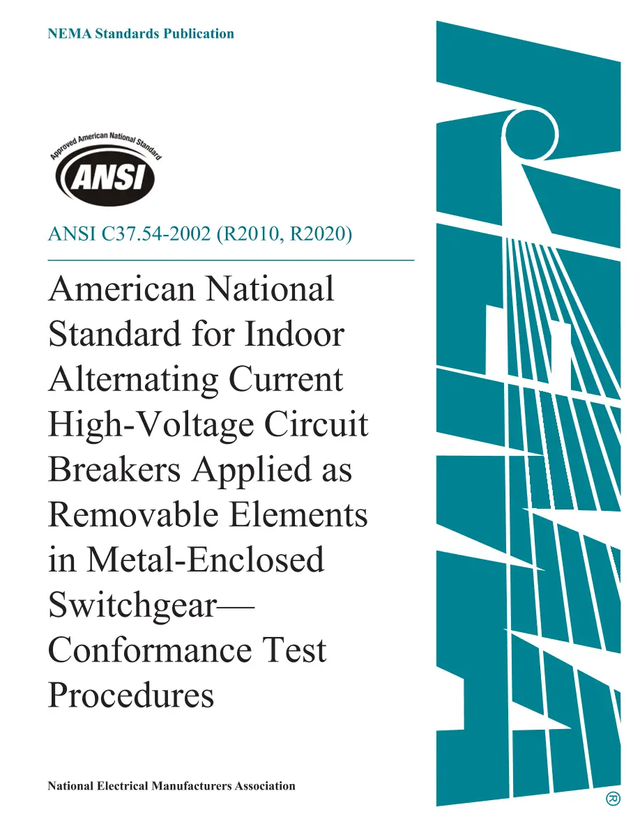 ANSI C37.54-2002 (R2010, R2020) ANSI C37.54-2002 (R2010, R2020) pdf