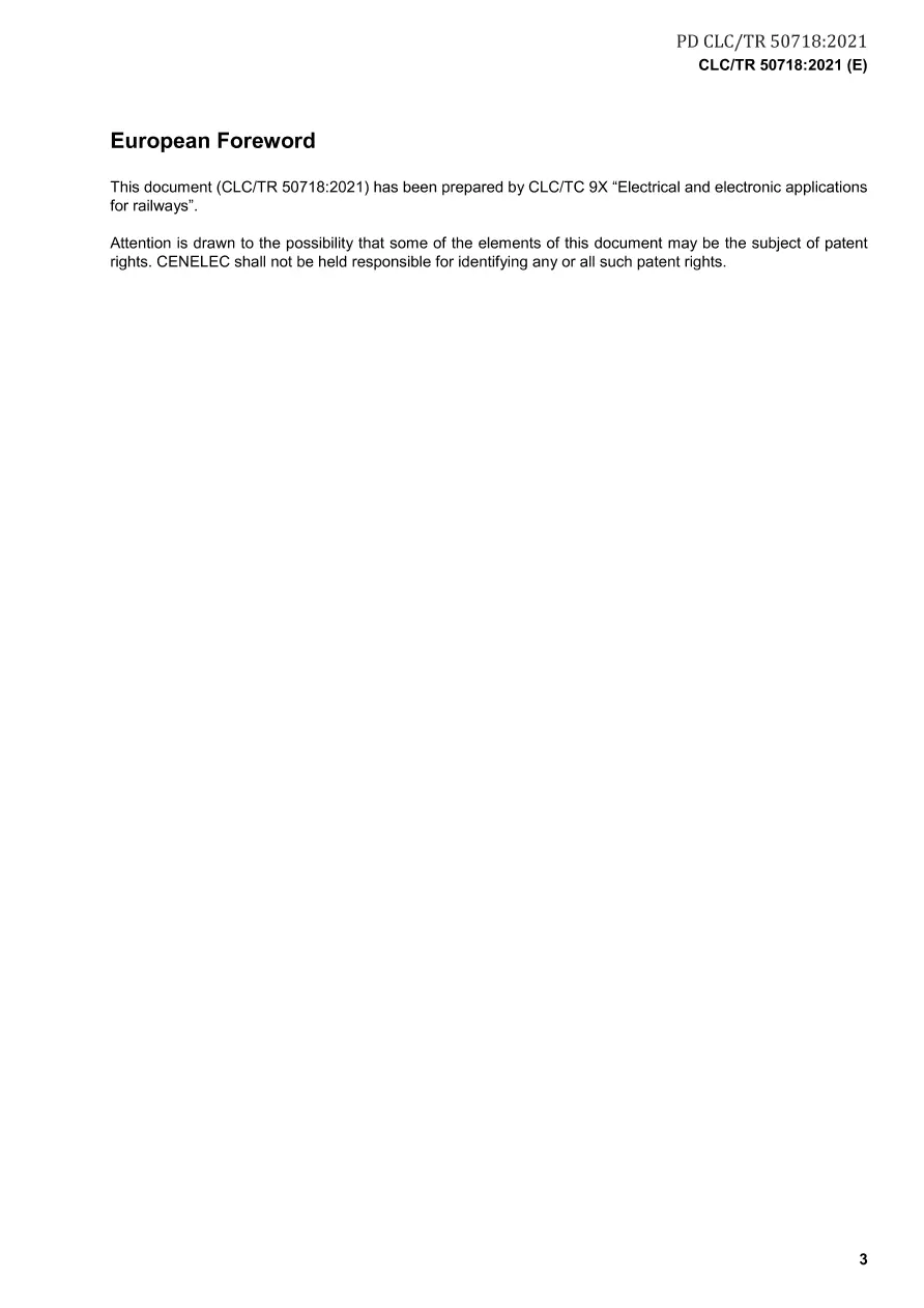 BS PD CLC/TR 50718:2021 BS PD CLC/TR 50718:2021 pdf