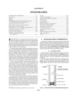 F15 -- Fenestration (SI) F15 -- Fenestration (SI) pdf