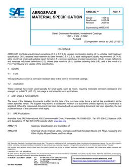 SAE AMS5353F SAE AMS5353F pdf