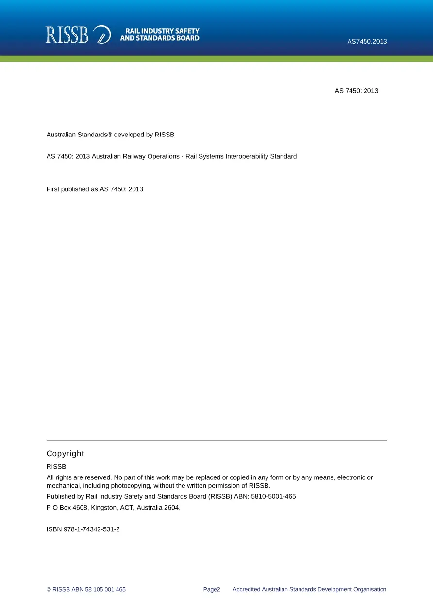 AS 7450:2013 pdf