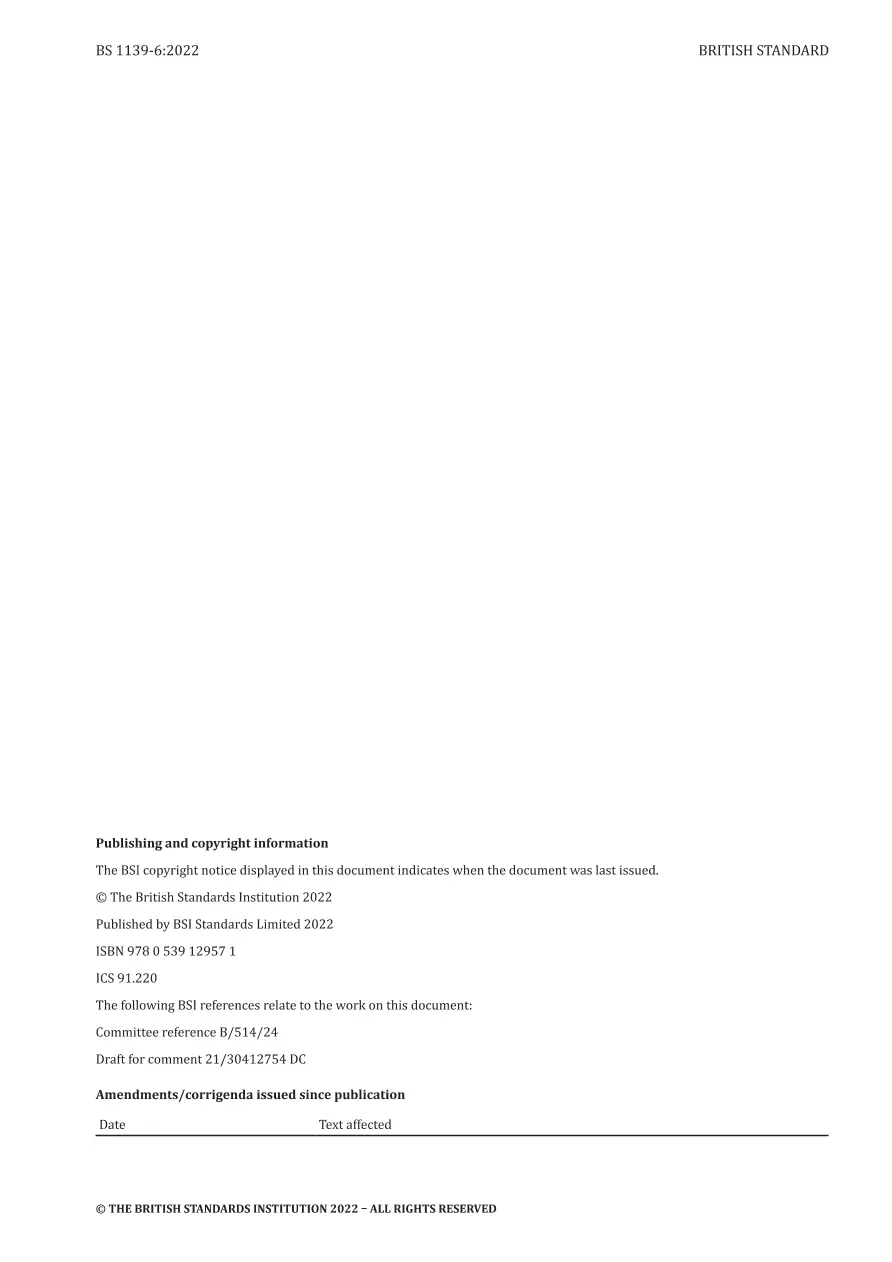 BS 1139-6:2022 BS 1139-6:2022 pdf