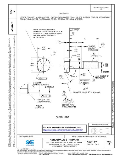 SAE AS3414C pdf