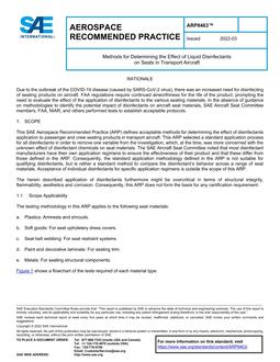 SAE ARP8463 SAE ARP8463 pdf