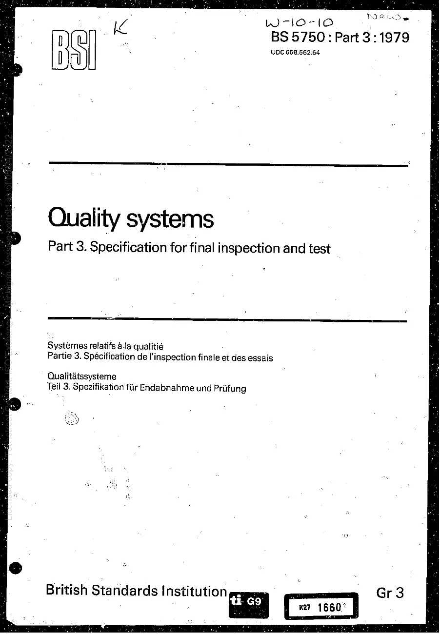BS 5750-3:1979 pdf