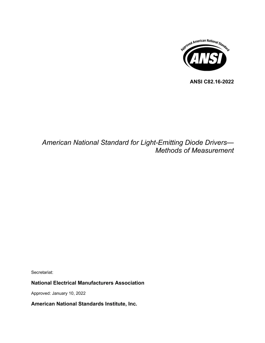 ANSI C82.16-2022 ANSI C82.16-2022 pdf