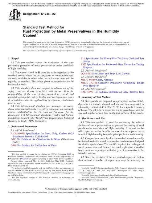 ASTM D1748-22 ASTM D1748-22 pdf