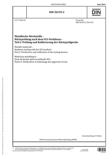 DIN 50159-2 pdf