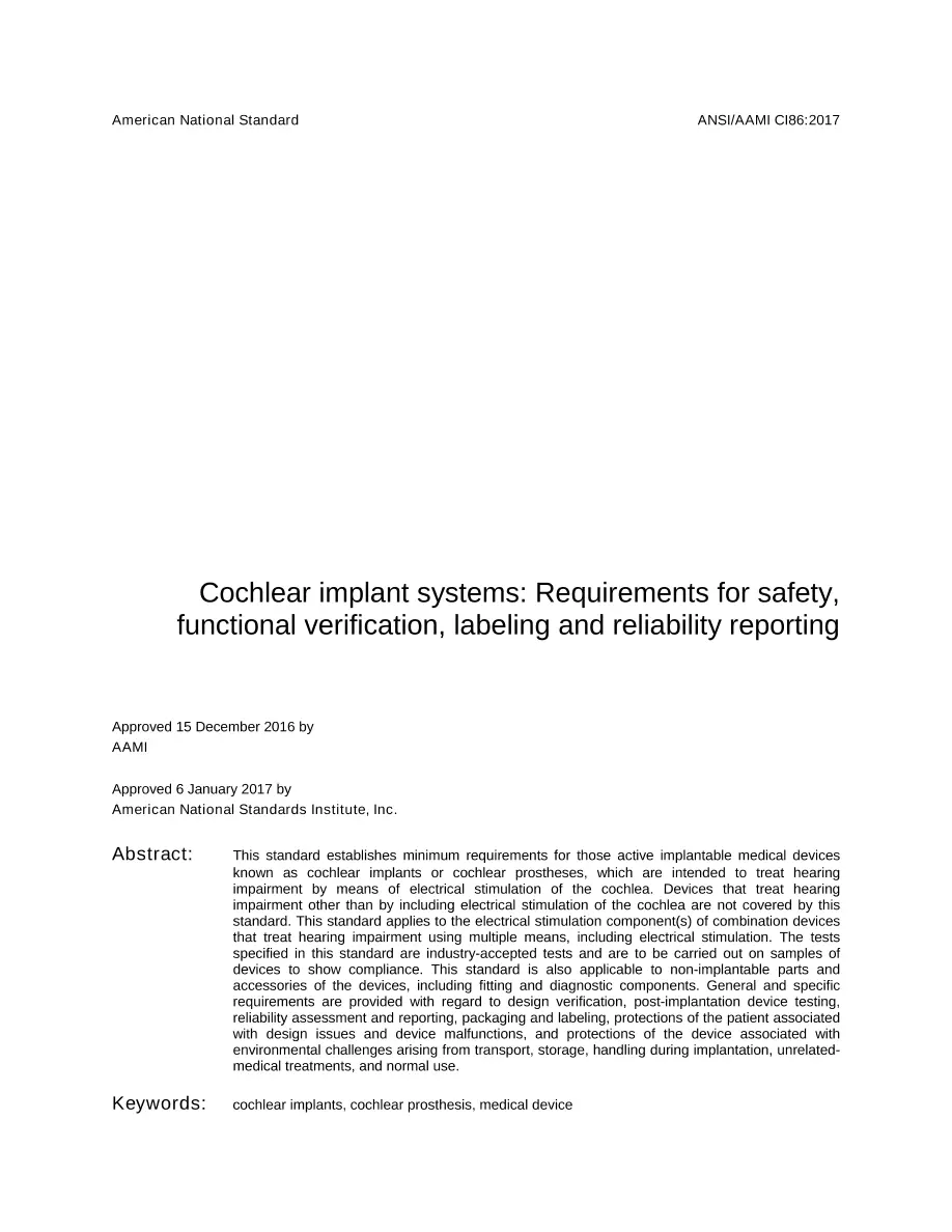 AAMI CI86:2017 pdf