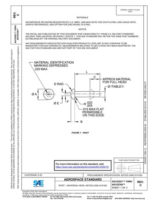 SAE AS125551C pdf