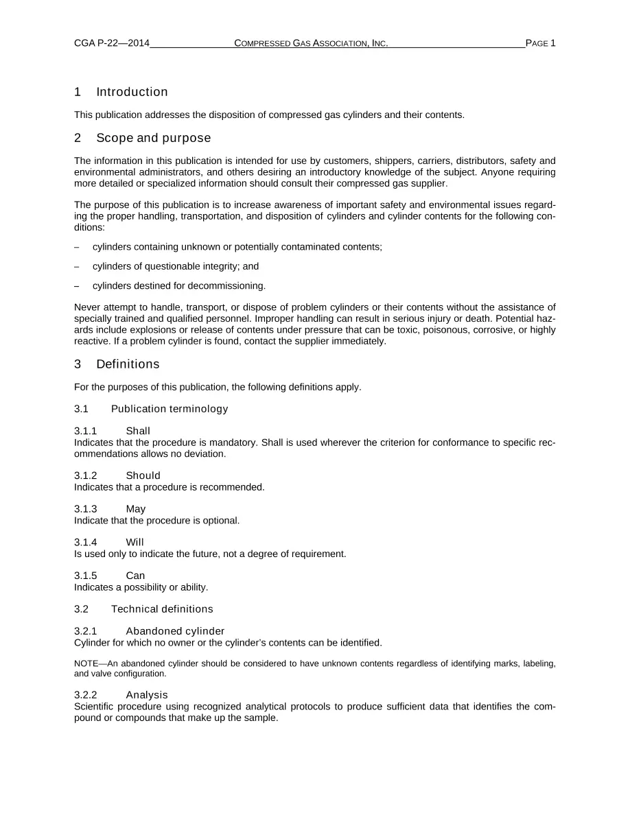 CGA P-22 pdf