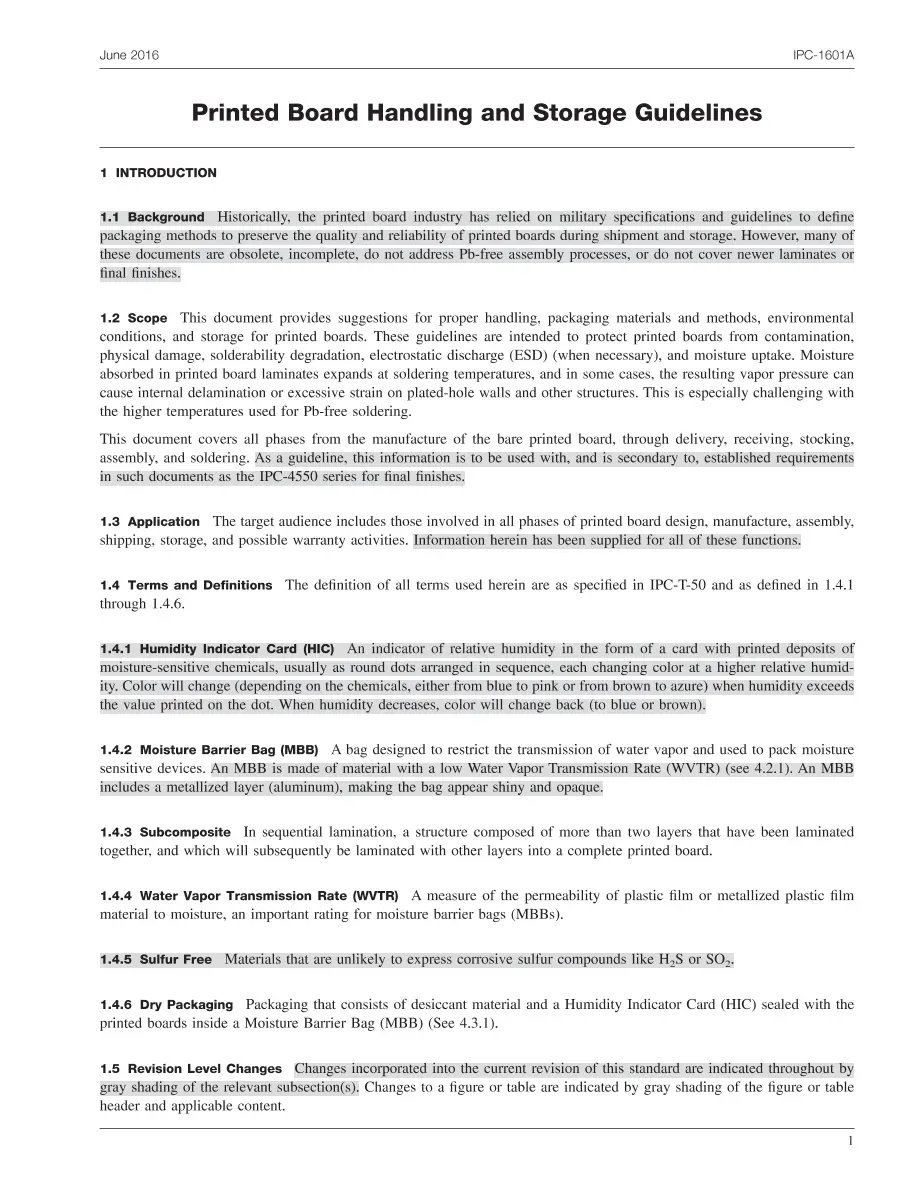 IPC 1601A IPC 1601A pdf