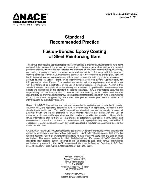 NACE RP0395-99 NACE RP0395-99 pdf