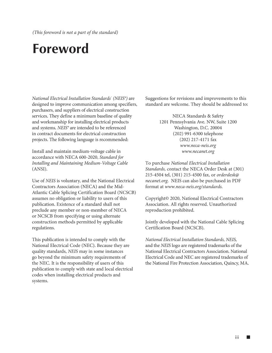 NECA 600-2020 NECA 600-2020 pdf