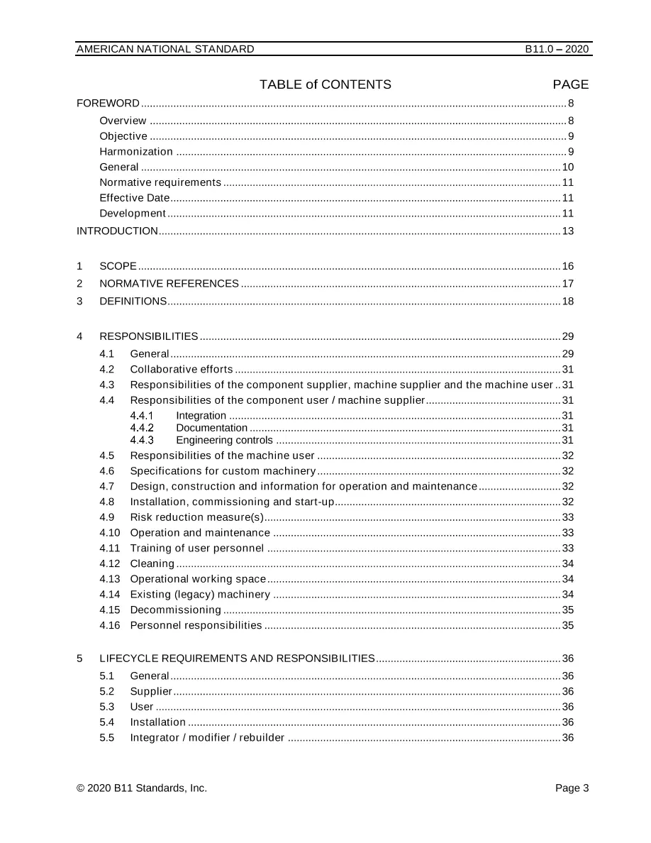 B11 B11.0-2020 B11 B11.0-2020 pdf
