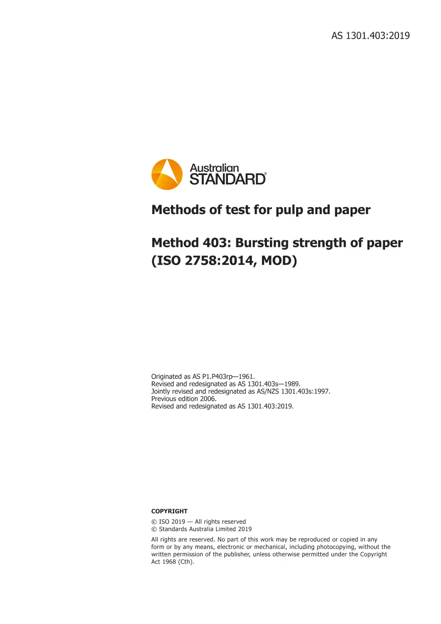AS 1301.403:2019 AS 1301.403:2019 pdf