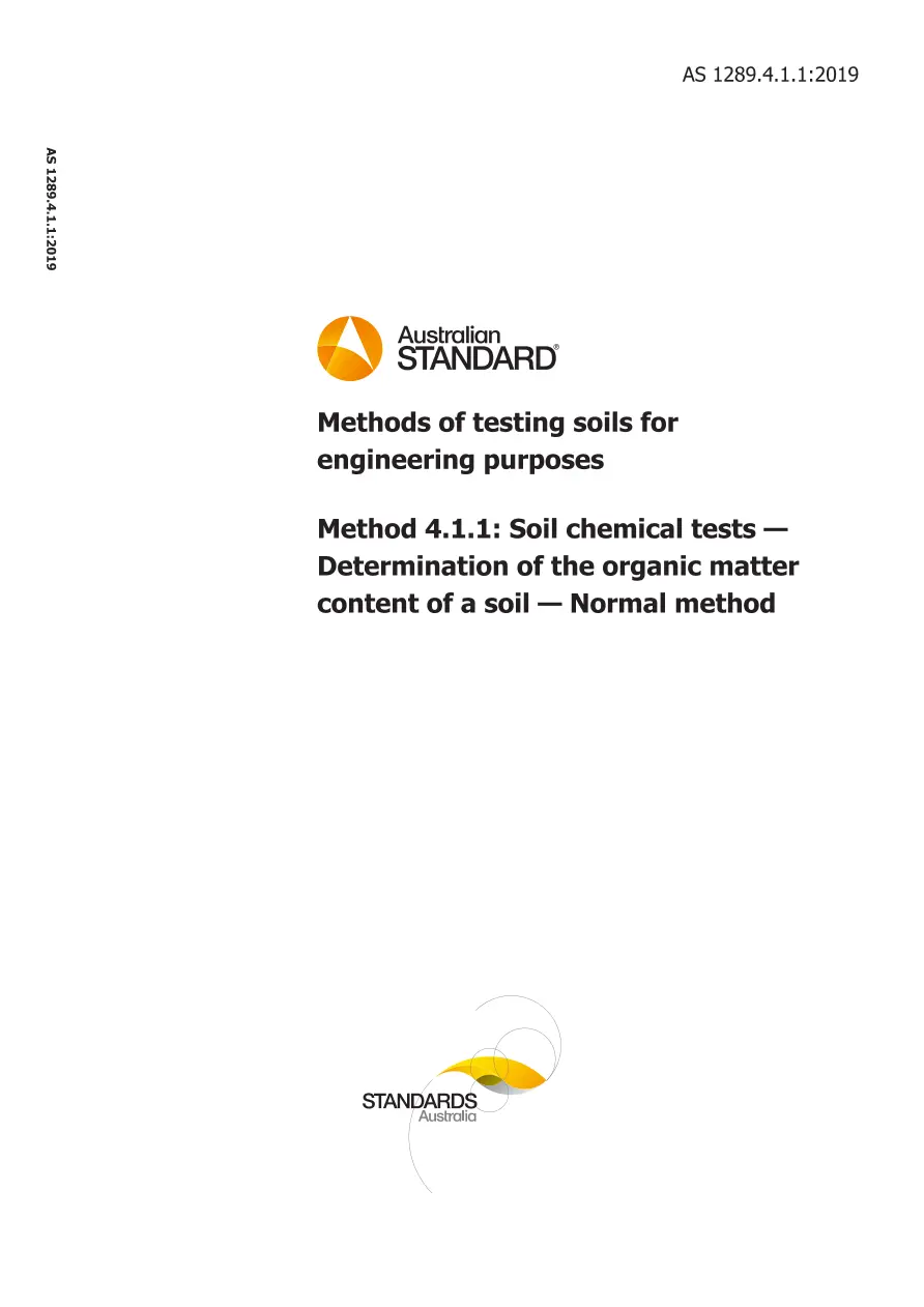 AS 1289.4.1.1:2019 AS 1289.4.1.1:2019 pdf