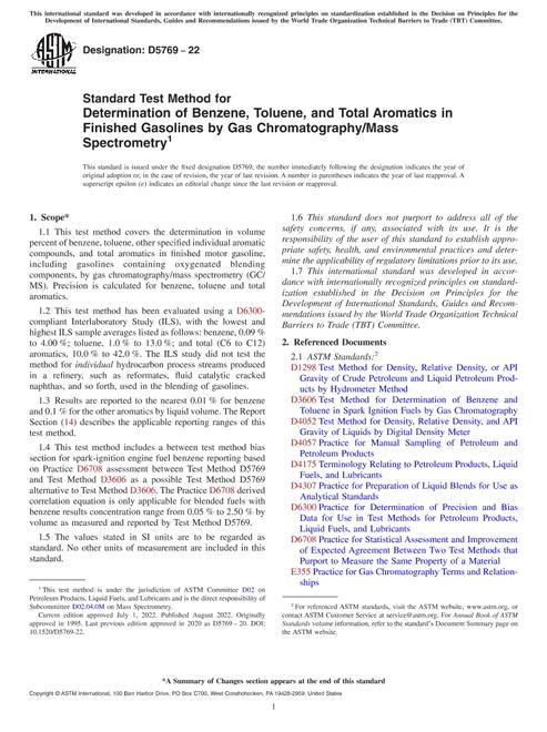 ASTM D5769-22 ASTM D5769-22 pdf