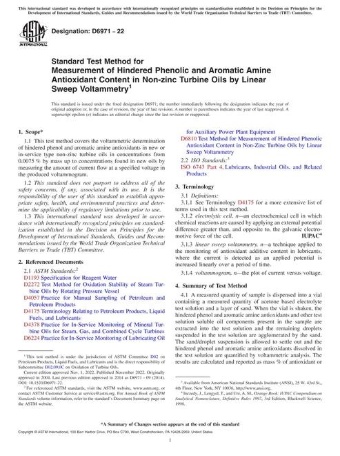 ASTM D6971-22 ASTM D6971-22 pdf