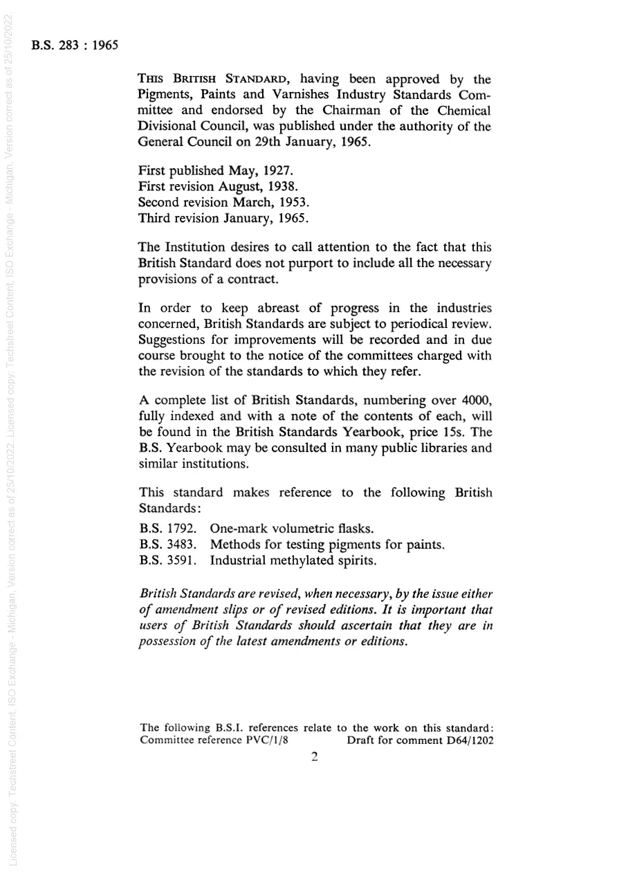 BS 283:1965 BS 283:1965 pdf