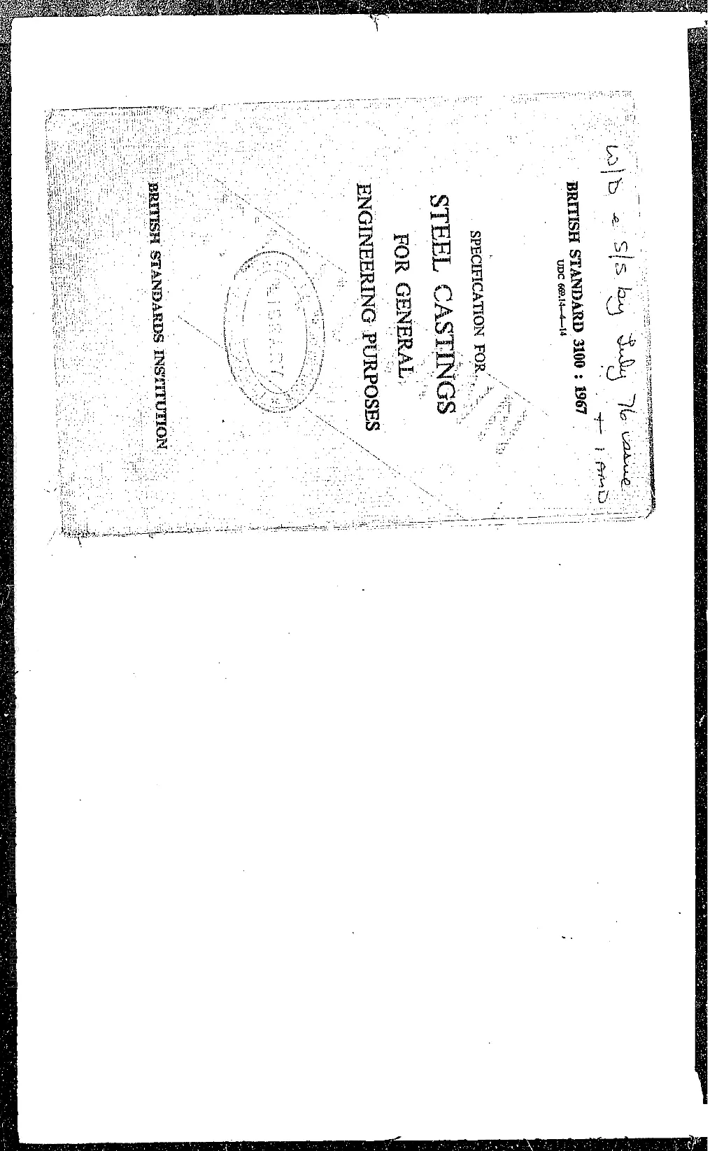 BS 3100:1967 BS 3100:1967 pdf