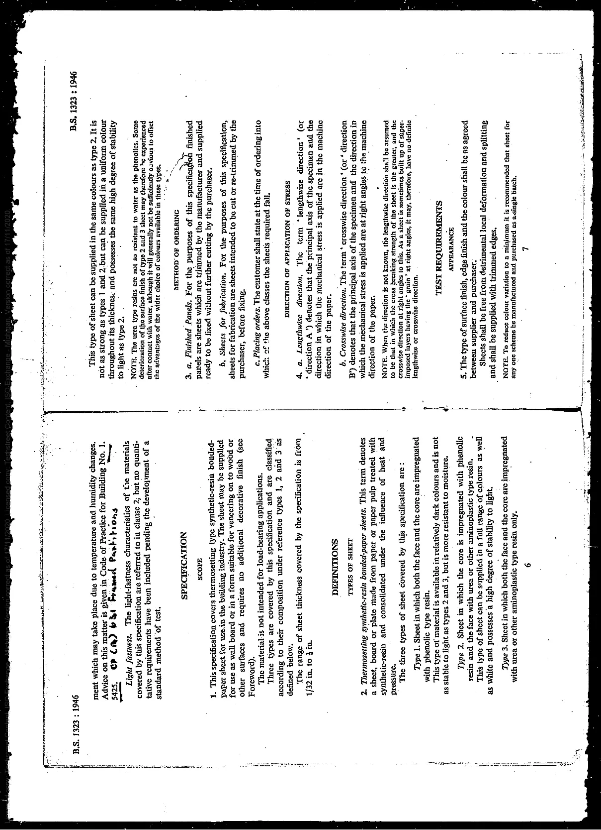 BS 1323:1946 BS 1323:1946 pdf