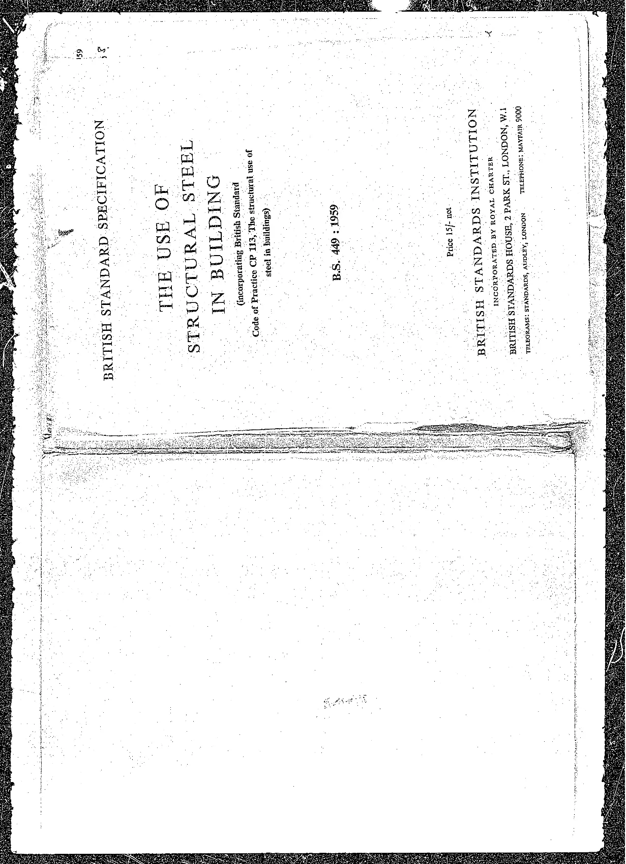 BS 449:1959 pdf