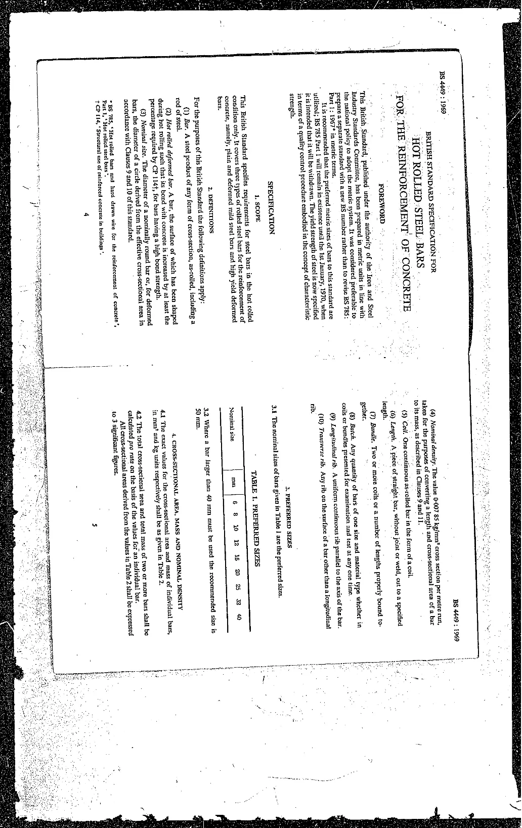BS 4449:1969 pdf