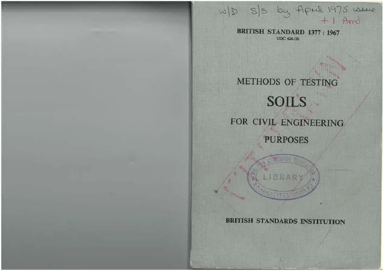 BS 1377:1967 pdf
