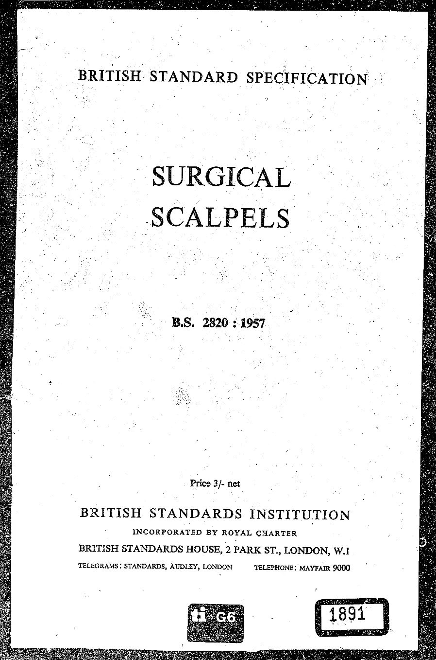 BS 2820:1957 BS 2820:1957 pdf