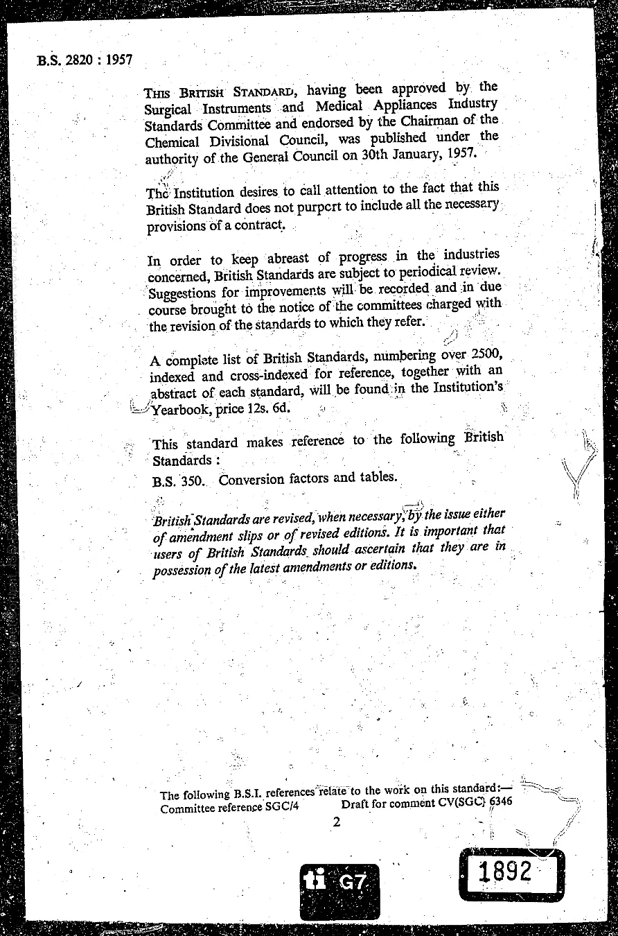 BS 2820:1957 BS 2820:1957 pdf