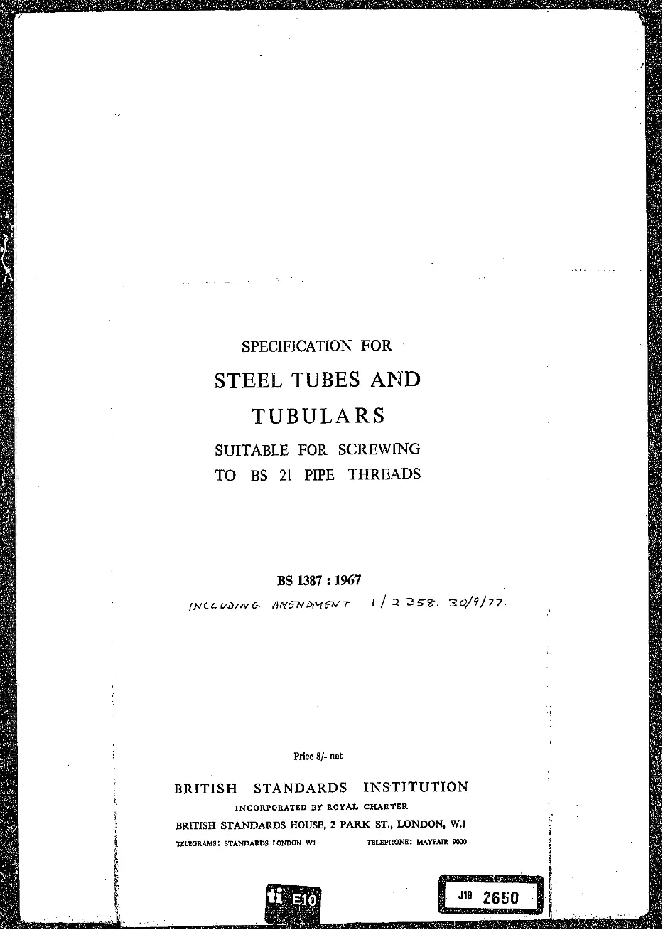BS 1387:1967 BS 1387:1967 pdf