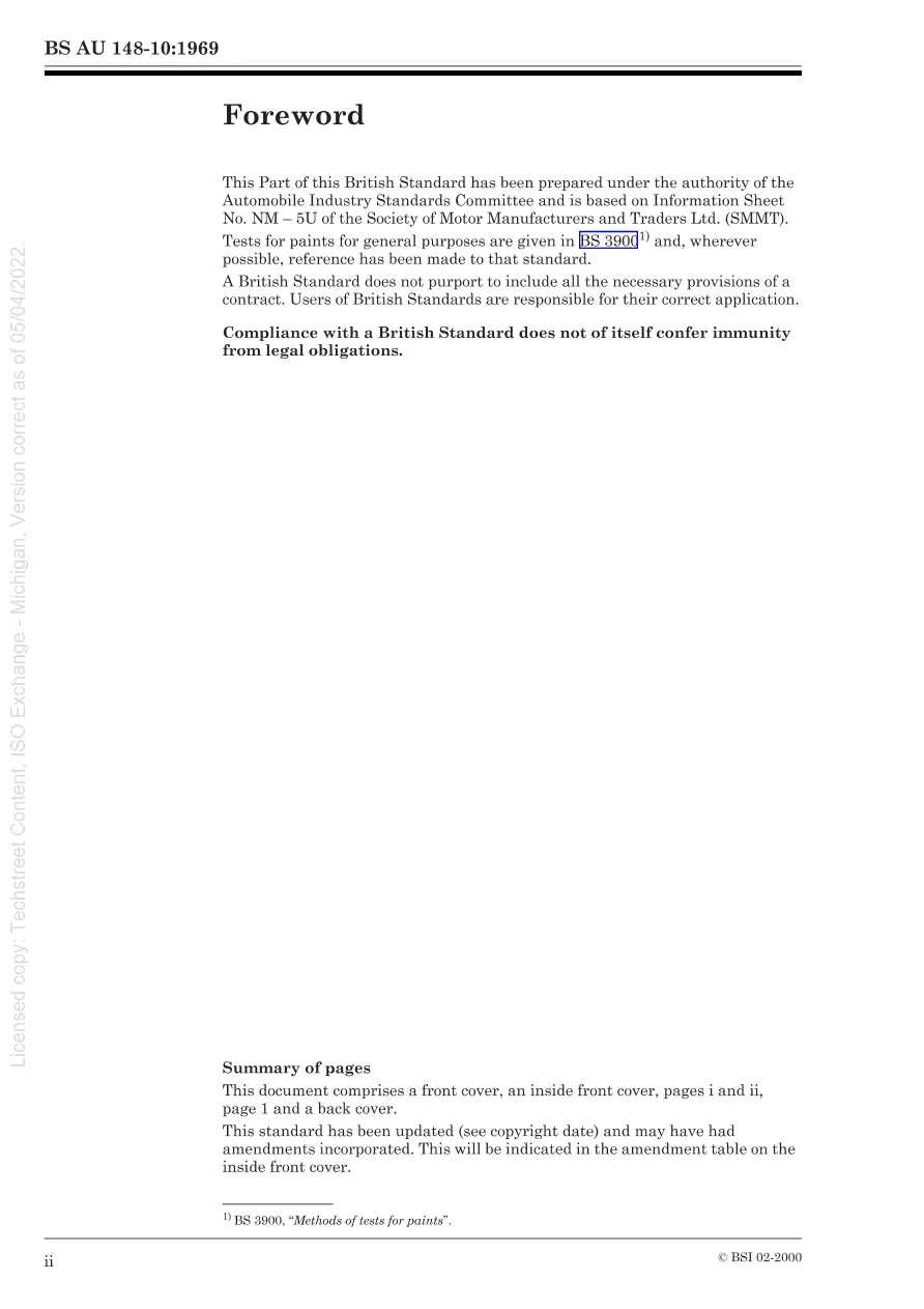 BS +AU 148-10:1969 BS +AU 148-10:1969 pdf