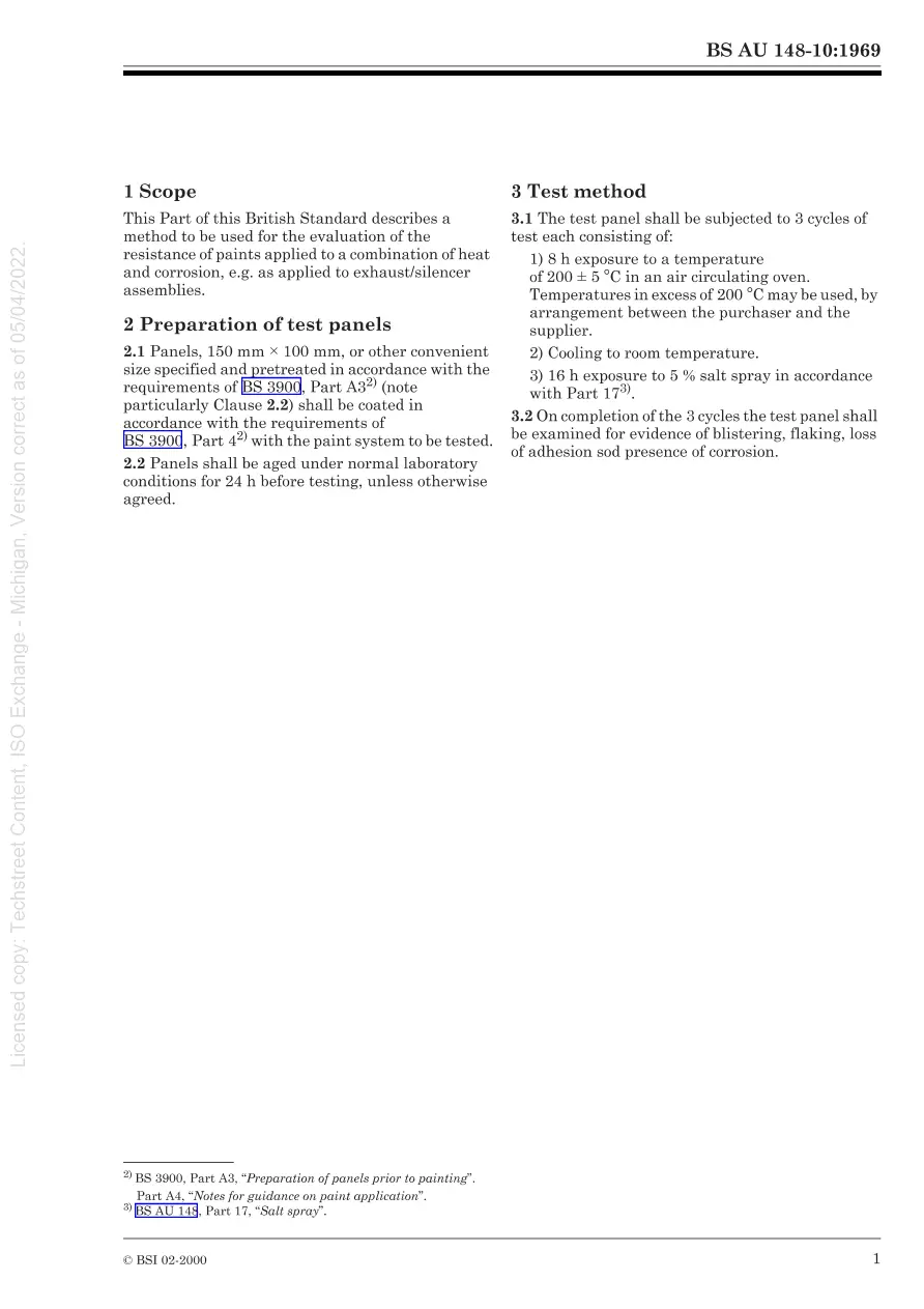 BS +AU 148-10:1969 BS +AU 148-10:1969 pdf
