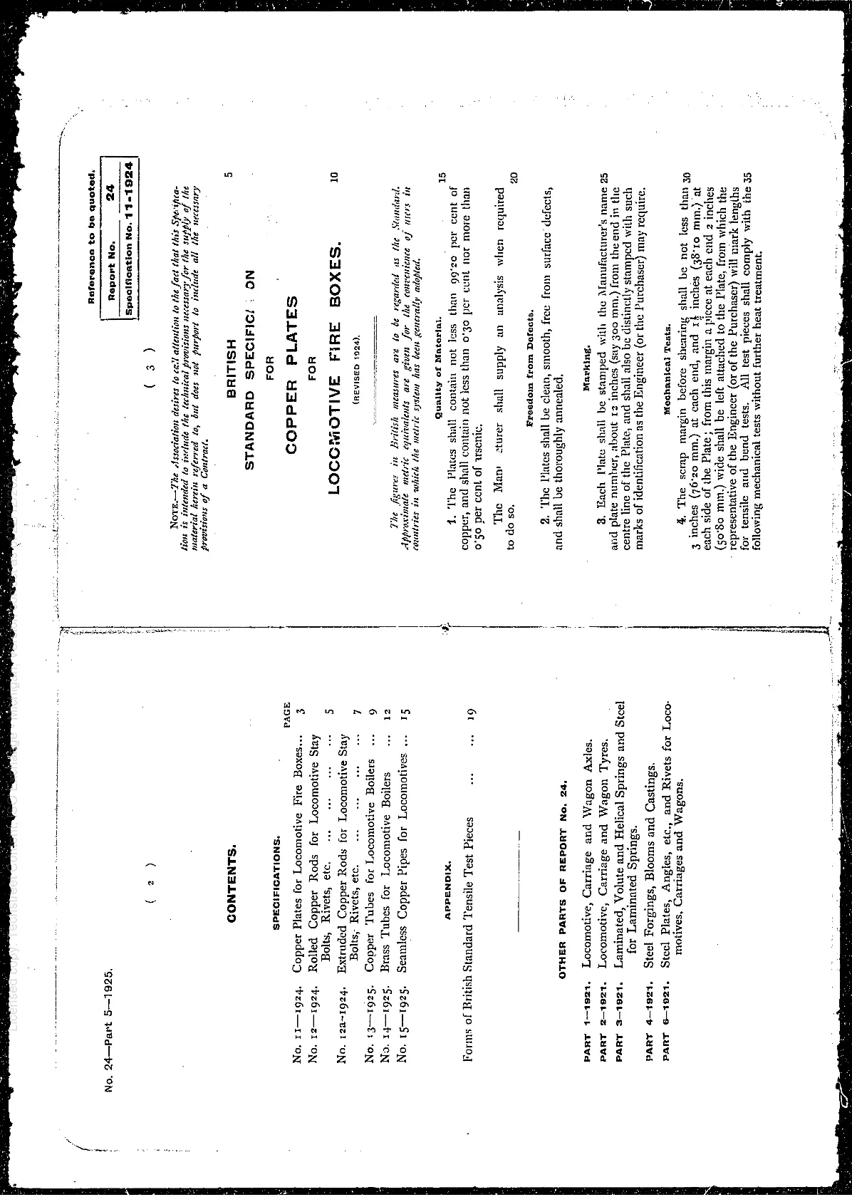 BS 24-5:1925 pdf