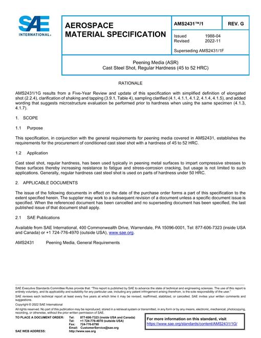 SAE AMS2431/1G SAE AMS2431/1G pdf