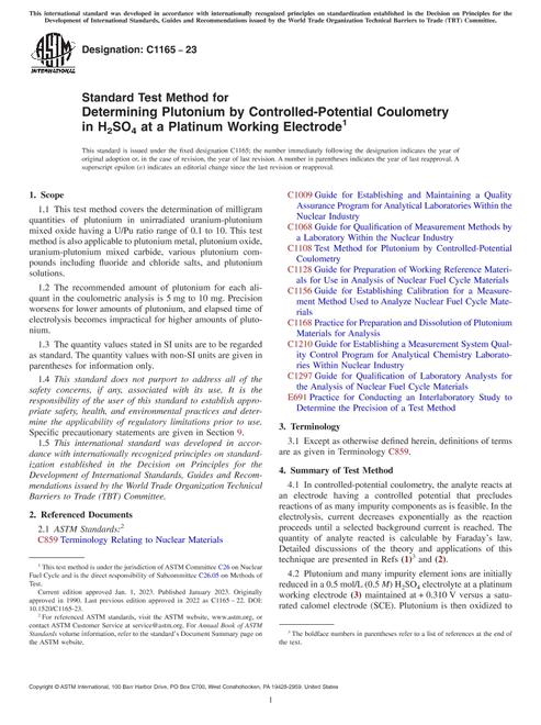 ASTM C1165-23 ASTM C1165-23 pdf