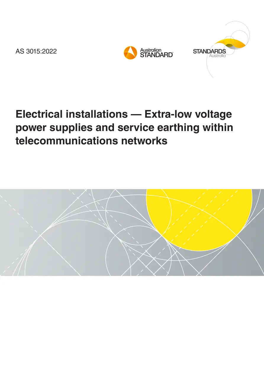 AS 3015:2022 AS 3015:2022 pdf